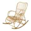 Schaukelstuhl aus Rattan